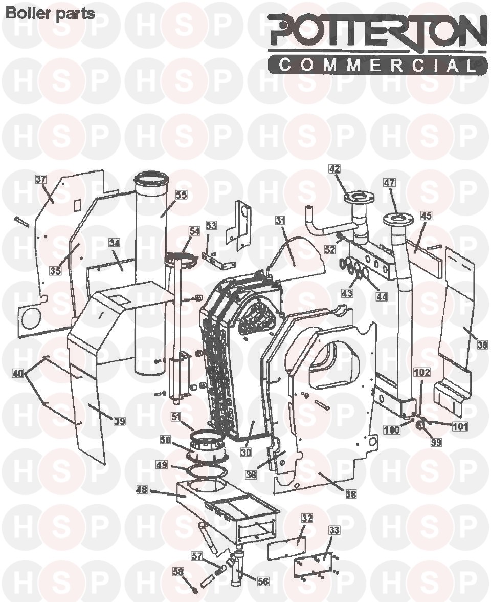 Potterton Commercial Eurocondense 4 125300 (Issue 6 Installed Before